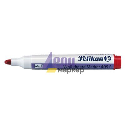 Маркер за бяла дъска Pelikan 409F Объл връх 2 mm Червен