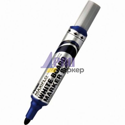 Маркер бяла дъска Pentel Maxiflo Объл Син 6.0 mm