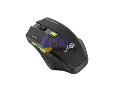 Мишка uGo Mouse MY-04 Безжична оптична, USB, Черна