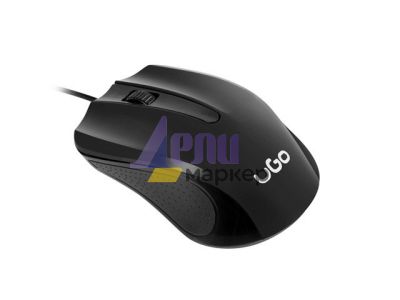 Мишка uGo Mouse UMY-1213 Оптична, USB, Черна