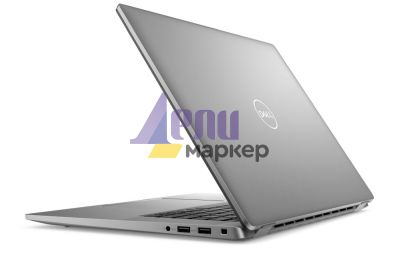 Лаптоп Dell Latitude 7640, Intel Core i7-1365U vPro (12 MB cache, 10 cores, up to 5.2 GHz), 16.0" FHD+ (1920x1200) AG, IPS, 16 GB, LPDDR5, 4800 MT/s, integrated, 512 GB SSD PCIe M.2, Intel Iris Xe Graphics, FHD IR Cam and Mic, WiFi 6E, FPR, SCR, Backlit K