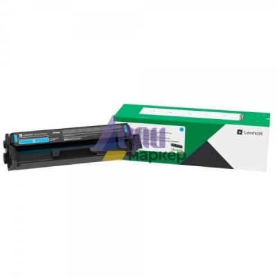 Консуматив Lexmark 20N20C0 CS/CX331, 431 Cyan Return Programme 1.5K Print Cartridge