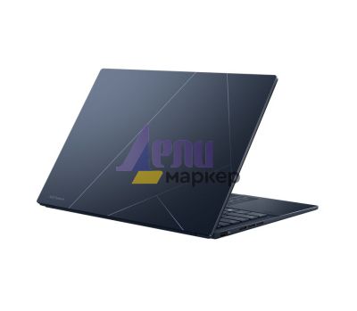 Лаптоп Asus Zenbook UX3405MA-PP086W, Intel Ultra 5 125H 1.2 GHz (18MB Cache, up to 4.5 GHz, 14 cores, 18 Threads),14.0" OLED ,3K (2880 x 1800) 16:10, DDR5 16GB LPDDR5X(ON BD.), 512 GB PCIEG4 SSD, Intel Art Graphics, Widnows 11, Ponder Blue