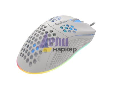 Мишка Genesis Light Weight Gaming Mouse Krypton 550 8000 DPI RGB Software White