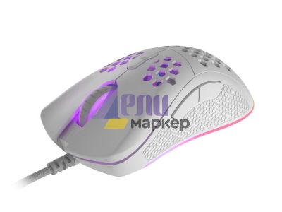 Мишка Genesis Light Weight Gaming Mouse Krypton 550 8000 DPI RGB Software White