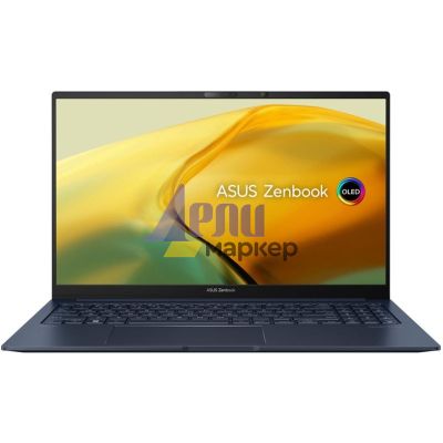 Лаптоп Asus Zenbook UM3504DA-MA211, AMD Ryzen 5 7535U, 15.6" OLED, (2880 x 1620),  16GB, 512GB SSD, No OS, Blue