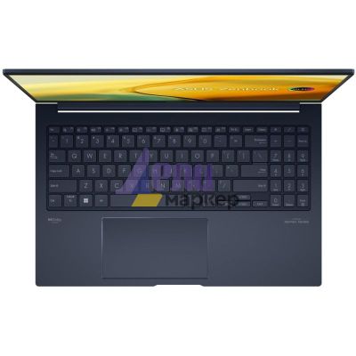 Лаптоп Asus Zenbook UM3504DA-MA211, AMD Ryzen 5 7535U, 15.6" OLED, (2880 x 1620),  16GB, 512GB SSD, No OS, Blue