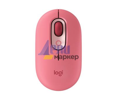Мишка Logitech POP Mouse with emoji - HEARTBREAKER_ROSE - EMEA