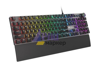 Клавиатура Genesis Mechanical Gaming Keyboard Thor 401 RGB Backlight Brown Switch US Layout Software
