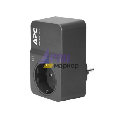 Филтър APC Home/Office SurgeArrest 1 Outlet 230V, Black, Germany