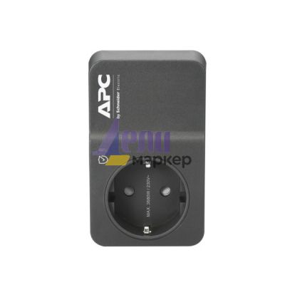 Филтър APC Home/Office SurgeArrest 1 Outlet 230V, Black, Germany