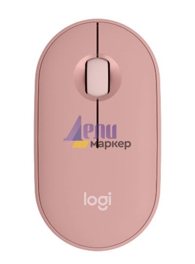 Мишка Logitech Pebble Mouse 2 M350s - TONAL ROSE - BT - N/A - EMEA-808 - DONGLELESS