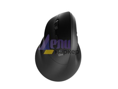 Мишка Natec Vertical Mouse Crake 2  BLUETOOTH 5.2 + 2.4GHZ BLACK 2400dpi, Left handed, black