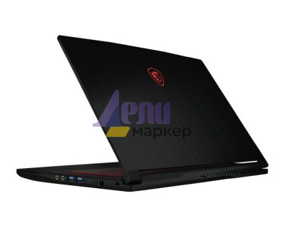 Лаптоп MSI Thin GF63 12VE, i7-12650H (10C/16T, 24 MB, up to 4.70 GHz), 15.6" FHD (1920x1080), 144Hz, IPS-Level, RTX 4050 6GB GDDR6 (Up to 1605MHz), 16GB DDR4 (2x8, 3200MHz), 1TB NVMe SSD Gen4x4, Red Backlit Gaming KBD, NO OS, Black, 1.86 kg