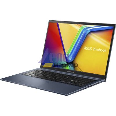 Лаптоп Asus Vivobook M1502YA-BQ018, AMD Ryzen R7-7730U, 15.6 "FHD (1920X1080) 16:9,16GB DDR4 (8 GB on BD),1TB SSD,Backlit Keyboard , NO OS, Quiet Blue