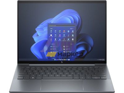 Лаптоп HP Dragonfly G4 Slate blue, Core i7-1355U(up to 5GHz/12MB/10C), 13.5" AG IPS 400 nits Touch, 32GB 6400Mhz On board, 1TB PCIe SED OPAL2, WiFi 6E+BT5.3, Intel XMM 7560 R+ LTE, NFC, Backlit Kbd, 6C Batt, Win 11 Pro, 3Y NBD On Site