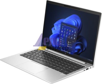 Лаптоп HP EliteBook 830 G10, Core i7-1355U(up to 5GHz/12MB/10C), 13.3" IPS AG 400nits, 32GB 6400Mhz On board, 1TB PCIe SED OPAL2, WiFi 6E + BT 5.3, Backlit Kbd, FPR, NFC, Smart Card Reader, 3C Batt, Win 11 Pro, 3Y NBD On Site