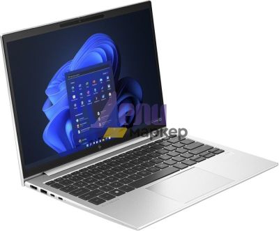 Лаптоп HP EliteBook 830 G10, Core i7-1355U(up to 5GHz/12MB/10C), 13.3" IPS AG 400nits, 32GB 6400Mhz On board, 1TB PCIe SED OPAL2, WiFi 6E + BT 5.3, Backlit Kbd, FPR, NFC, Smart Card Reader, 3C Batt, Win 11 Pro, 3Y NBD On Site
