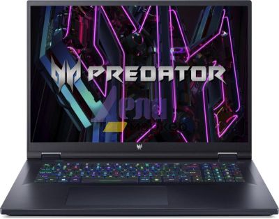 Лаптоп Acer Predator Neo PHN18-71-96ML, Intel Core i9-14900HX (up to 5.70GHz, 36MB), 18" WQXGA (2560x1600) IPS 165Hz, 16GB DDR5 5600MHz, 1024GB PCIe NVMe SED SSD, RTX 4070 8GB GDDR6, Wi-Fi 6 AX INTEL Killer, BT, HDcam+mic, RGB-backlit Kb, Black, No OS