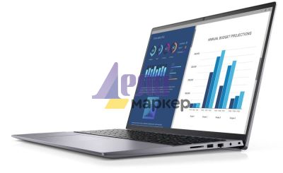 Лаптоп Dell Vostro 5630, Intel Core i5-1340P  (12MB Cache, up to 4.60 GHz), 16" FHD+(1920x1200) WVA AG, 8GB LPDDR5, 512GB SSD, Intel Iris Xe Graphics, Cam&Mic, Wi-Fi 6E, BT, Backlit Kb, Win 11 Pro, 3Y PS+Dell Pro Lite Business Case for up to 16" Laptops