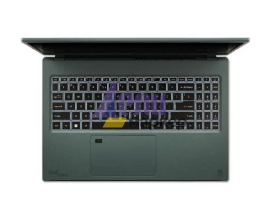 Лаптоп Acer Vero AV15-53P-56U4, Core i5-1335U, (3.4GHz up to 4.6Ghz, 12MB), 15.6" FHD IPS SlimBezel ( 1920 x 1200), 1*16GB LPDDR5, 512GB PCIe NVMe SSD, Intel UMA, FHD USB camera with shutter + mic, FPR, Wi-Fi 6E, BT, KB, No OS, Green