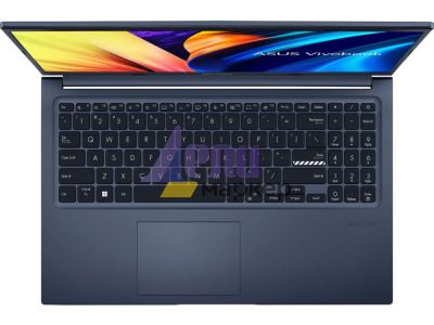 Лаптоп Asus Vivobook X1502ZA-BQ521, Intel I5-1235U, 15.6" FHD,(1920x1080),16GB, SSD 512GB, No OS, Quiet Blue