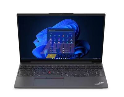 Лаптоп Lenovo ThinkPad E16 G1 AMD Ryzen 7 7730U (2.0GHz up to 4.5GHz, 16MB), 24GB(8+16) DDR4 3200MHz, 1TB SSD, 16" WUXGA (1920x1200) IPS AG, AMD Radeon Graphics, WLAN, BT, 1080p&IR Cam, Backlit KB, FPR, 3 cell, Graphite Black, DOS, 3Y