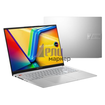Лаптоп Asus Vivobook Pro OLED, K6602VV-OLED-MX931X,INTEL I9-13900H, 16" 3.2K (3200 x 2000) OLED 16:10 aspect ratio DDR5 16GB (8 GB on BD),1TBPCIEG3 SSD, RTX 4060 8GB, Windows 11 Pro, Cool Silver