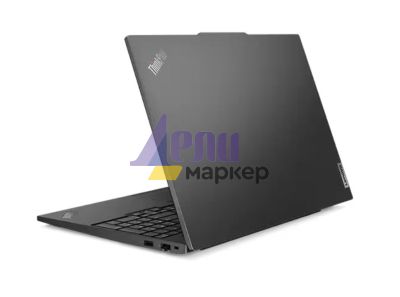 Лаптоп Lenovo ThinkPad E16 G1 Intel Core i7-13700H (up to 5GHz, 24MB), 32GB (16+16) DDR4 3200MHz, 1TB SSD, 16" WUXGA (1920x1200) IPS AG, Intel Iris Xe Graphics, WLAN, BT, 1080p&IR Cam, Backlit KB, FPR, Graphite Black, DOS, 3Y
