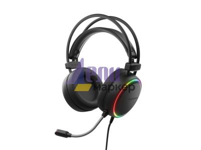 Слушалки Genesis Headset Neon 613 With Microphone RGB Illumination Black