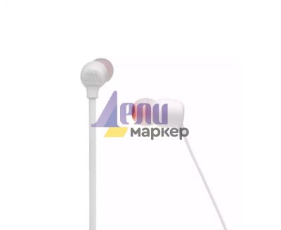 Слушалки JBL T125BT WHT Wireless in-ear headphones