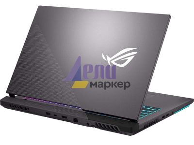 Лаптоп Asus ROG Strix G17 G713RC-HX032, Ryzen 7 6800H (8-core/16-thread, 20MB cache, up to 4.7 GHz max boost), 17.3" FHD AG (1920x1080)144Hz,16GB DDR5 4800MHz (2x8 GB), 512 GB SSD,  RTX 3050 ,4GB GDDR6, WiFi 6,RGB, No OS,Eclipse Gray