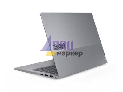 Лаптоп Lenovo ThinkBook 14 G6 Intel Core i5-1335U (up to 4.6GHz, 12MB), 16GB DDR5 5200MHz, 512GB SSD, 14" WUXGA (1920x1200) IPS AG, Intel Iris Xe Graphics, WLAN, BT, FHD&IR Cam, Backlit KB, Arctic Grey, FPR, 3 cell, DOS, 3Y CCI