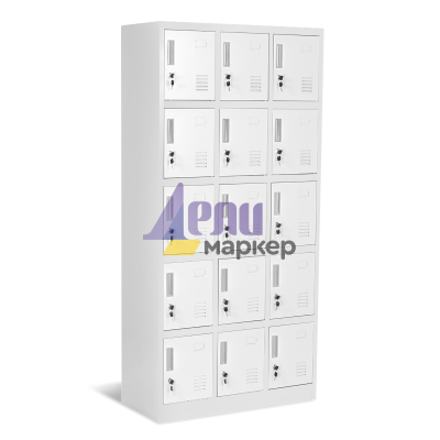 Метален шкаф Carmen CR-1245 GR