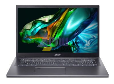 Лаптоп Acer Aspire 5, A517-58M-71M0, Intel Core i7-1355U (3.7GHz up to 5.00 GHz, 12MB), 17.3" FHD (1920 x 1080) IPS SlimBezel, 16GB LPDDR5, 1024GB PCIe NVMe SSD, Intel UMA, Wifi 802.11AX, BT, FP, HD Cam+mic, KB Backlight, No OS, Gray