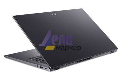 Лаптоп Acer Aspire 5, A517-58M-71M0, Intel Core i7-1355U (3.7GHz up to 5.00 GHz, 12MB), 17.3" FHD (1920 x 1080) IPS SlimBezel, 16GB LPDDR5, 1024GB PCIe NVMe SSD, Intel UMA, Wifi 802.11AX, BT, FP, HD Cam+mic, KB Backlight, No OS, Gray