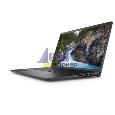 Лаптоп Dell Vostro 3510, Intel Core i3-1115G4 (6M Cache, up to 4.1 GHz), 15.6" FHD (1920x1080) WVA AG, HD Cam, 8GB, 2666MHz DDR4, 256GB M.2 PCIe NVMe SSD, Intel UHD, 802.11ac, BT, BG KB , Linux, Black, 3Y Pro S
