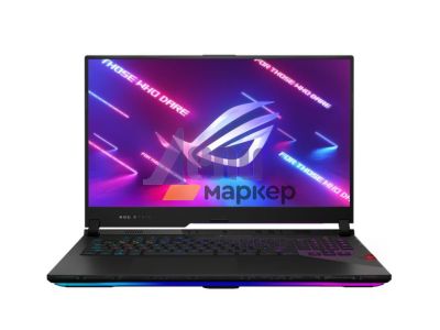 Лаптоп Asus ROG Strix SCAR 17 SE G733CW-LL003W, Intel Core i9-12950HX 2.30 GHz, 17.3" WQHD AG (2560 x 1440)240Hz,32GB DDR5 4800MHz (2x16GB), PCIE 4.0 NVME 1TB M.2 SSD,RTX 3070 Ti 8GB DDR6, WiFi 6, RGB Per-Key Kbd, Win 11, Off Black Stealth