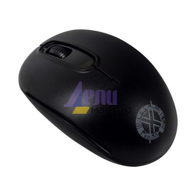 Мишка ROXPOWER ROXOFFICE LK-151 Безжична оптична, USB, Черна