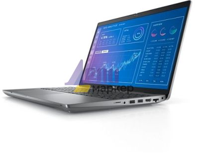 Лаптоп Dell Precision 3571, Intel Core i7-12800H Vpro (24M Cache, up to 4.8 GHz), 15.6" FHD (1920x1080) AG, 16GB 4800MHz DDR5, 512GB SSD PCIe M.2, NVIDIA T600 4GB, Wi-Fi 6, BT 5.1, Backlit Bg Kbd, Windows 11 Pro, 3Yr BOS