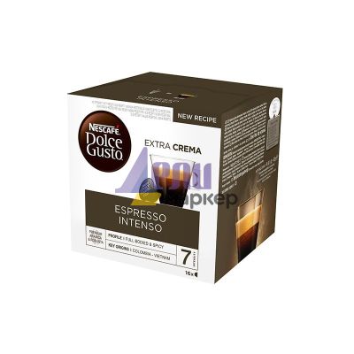 Кафе капсула NESCAFE Dolce Gusto Espresso Intenso 16 бр.