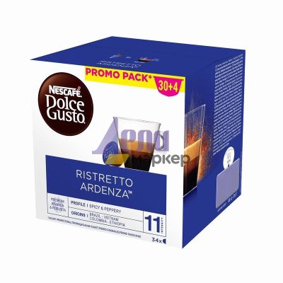 Кафе капсула NESCAFE Dolce Gusto Ristretto Ardenza 30+4 бр.