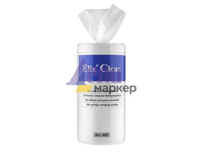 Мокри кърпи за офис техника Elix Clean 100 бр.