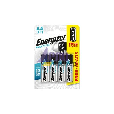 Батерия Energizer MAX PLUS R06/AA Алкална супер усилена, 1.5V, 3+1 бр.