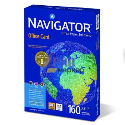 Картон Navigator Office Card A4 250 л. 160 g/m2