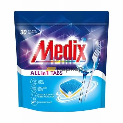 Таблетки за съдомиялна Medix All in 1 28 бр.