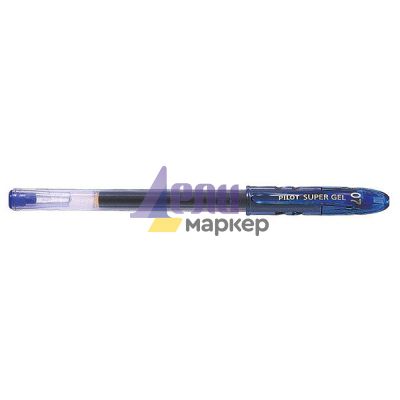 Гел химикалка Pilot Super Gel 0.7 mm Синя