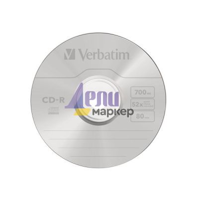 CD-R Verbatim 52x 700 MB 50 бр., фолио