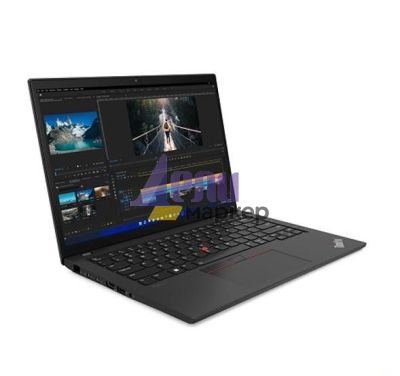 Лаптоп Lenovo ThinkPad T14 G3 Intel Core i7-1260P (up to 4.7GHz, 18MB), 16GB DDR4 3200MHz, 512GB SSD, 14" WUXGA (1920x1200) IPS AG, Intel Iris Xe Graphics, WLAN, BT, IR&FHD 1080p Cam, Backlit KB, FPR, SCR, 4 cell, Win11Pro, 3Y