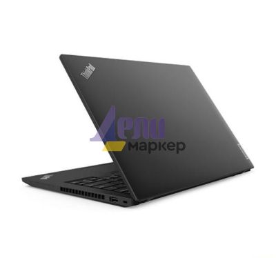Лаптоп Lenovo ThinkPad T14 G3 Intel Core i7-1260P (up to 4.7GHz, 18MB), 16GB DDR4 3200MHz, 512GB SSD, 14" WUXGA (1920x1200) IPS AG, Intel Iris Xe Graphics, WLAN, BT, IR&FHD 1080p Cam, Backlit KB, FPR, SCR, 4 cell, Win11Pro, 3Y